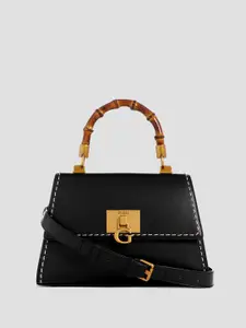 GUESS PU Structured Satchel