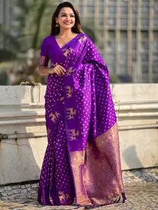 LeeliPeeri Designer Woven Design Zari  Saree