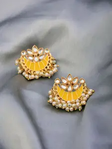 Anvik Artificial Beaded Contemporary Shaped Chandbalis