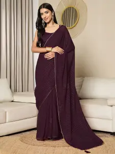 Saree mall Striped Ready to Wear Sarees