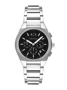 Armani Exchange Men Dial & Stainless Steel Straps Analogue Watch AX4186