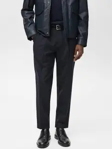 MANGO MAN Slim Fit Pleated Trousers