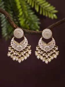 Anvik Artificial Beaded Crescent Shaped Chandbalis
