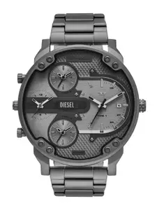 DIESEL Men Dial & Stainless Steel Straps Analogue Watch DZ7487