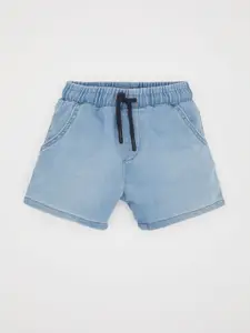 DeFacto Boys Mid-Rise Regular Fit Denim Shorts
