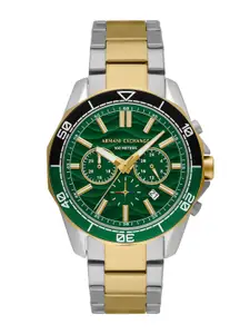 Armani Exchange Men Dial & Stainless Steel Straps Analogue Watch AX1966