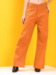 Kotty Women Jean Straight Fit High-Rise Stretchable Jeans