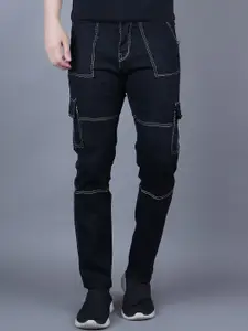 LINARIA Men Classic Tapered Fit Low Distress Jeans