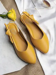 Shoetopia Girls Mules with Bows Flats