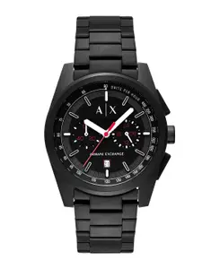 Armani Exchange Men Printed Dial & Stainless Steel Straps Analogue Watch AX2864