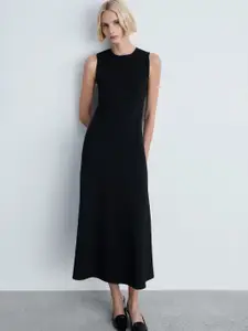 MANGO A-Line Midi Dress