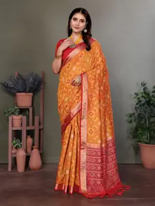 elora Woven Design Zari Patola Saree