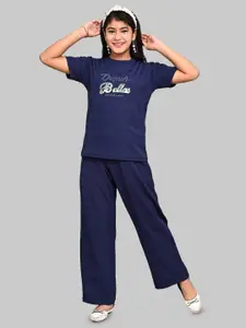 ORIEX THE ORIGINAL FASHION Girls Printed T-shirt With Trousers