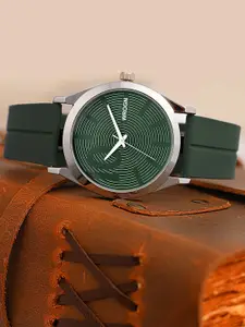 WROGN Men Patterned Dial & Bracelet Style Straps Analogue Watch HOBWRG0483