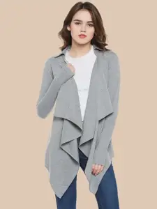 Hypernation Pure Cotton Longline Open Front Shrug