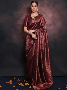 KALINI Floral Zari Banarasi Saree