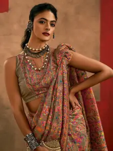 Mitera Woven Design Zari Silk Cotton Saree