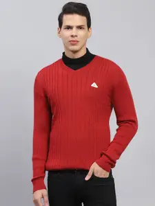 Monte Carlo Men Striped Woollen Pullover