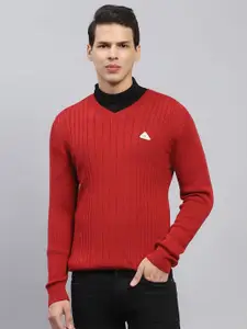 Monte Carlo Men Striped Woollen Pullover
