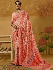 Mitera Woven Design Zari Silk Cotton Saree