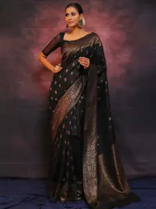 KALINI Woven Design Zari Banarasi Saree