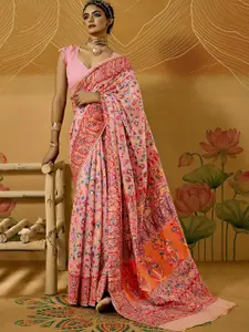 Mitera Woven Design Zari Silk Cotton Saree