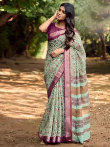 Satrani Warli Embroidered Saree