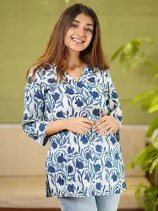 Mialo fashion Floral Printed Kurti