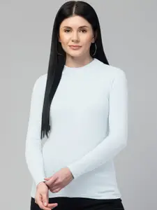 Trend Level Women High Neck Cotton Top