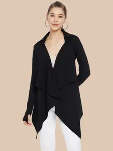 Hypernation Pure Cotton Longline Open Front Shrug