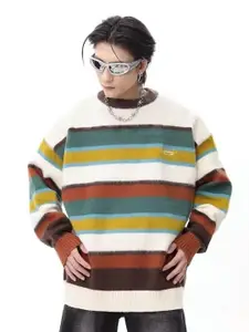 StyleCast Men Striped Pullover