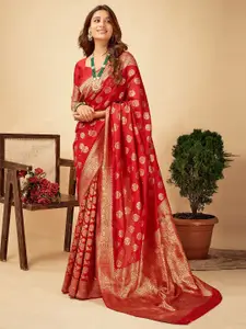 KALINI Woven Design Zari Banarasi Saree