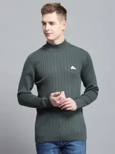 Monte Carlo Men Striped Woollen Pullover