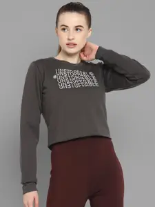 HRX by Hrithik Roshan Women Printed Sweatshirt