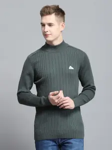 Monte Carlo Men Striped Woollen Pullover