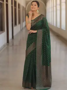KALINI Woven Design Zari Banarasi Saree