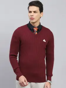 Monte Carlo Men Striped Woollen Pullover