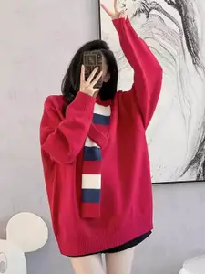 StyleCast Women Longline Pullover