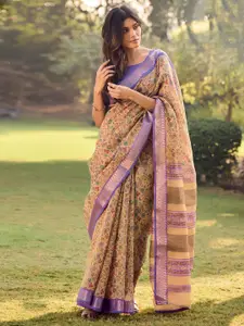 Satrani Warli Embroidered Saree