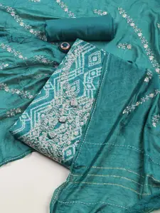 Meena Bazaar Printed Unstitched Dress Material