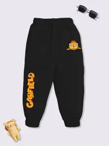 YK X Minute Mirth Boys Graphic Printed Joggers