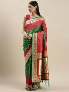 flaher Woven Design Banarasi Saree