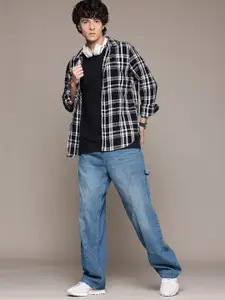 The Roadster Lifestyle Co. Men Baggy Loose Fit Jeans