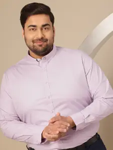 Sztori Men Plus Size Comfort Formal Shirt