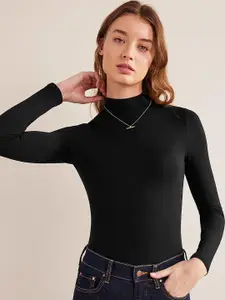 BAESD Women High Neck Pullover Sweater