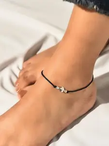 JAYPORE Silver Anklet