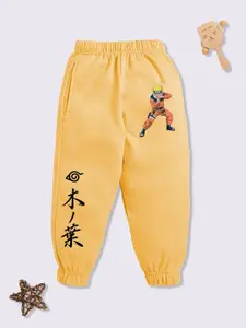 YK X Minute Mirth Boys Printed Cotton Joggers