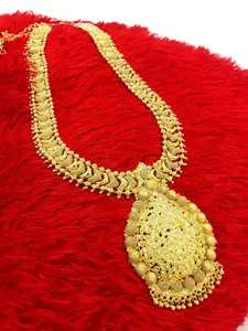 Anujeet Fashion Hub Gold-Plated Necklace