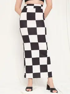 TANDUL Women Checked Printed A-line Maxi Skirt