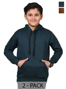 BAESD Boys Pack Of 2 Long Sleeves Hooded Sweatshirt